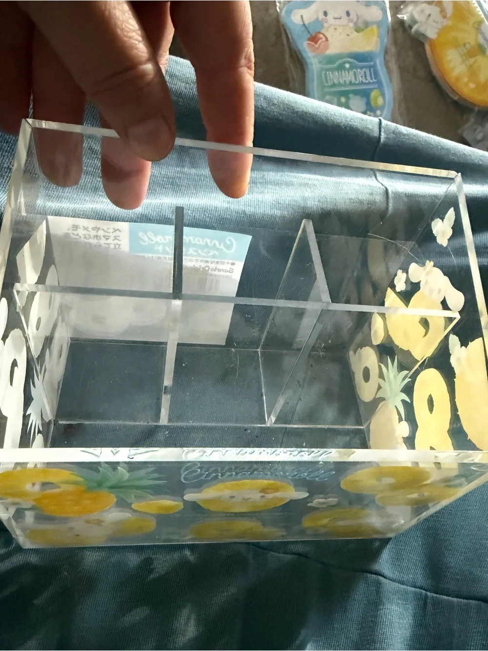 New Sanrio Cinnamoroll themed Pen Stand with Lemons! 5 pieces total! All new!